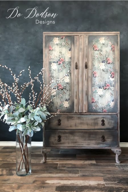 How To Use Transfers For Furniture Floral Designs Do Dodson Designs