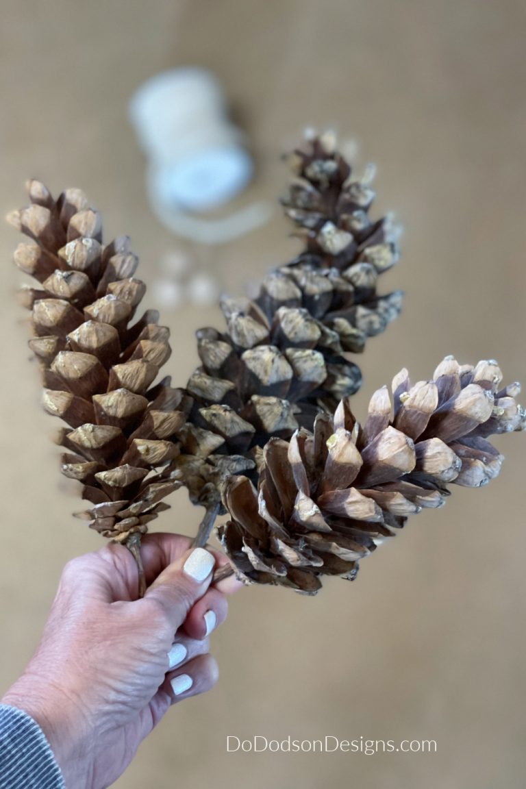 Pinecone Gnomes Diy Christmas Craft Decor Do Dodson Designs