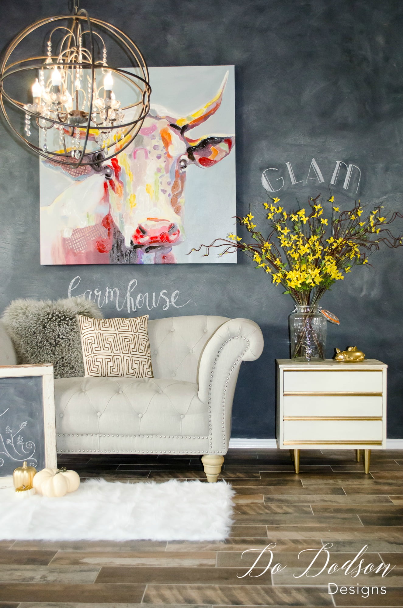 How To Create The Perfect Chalkboard Accent Wall