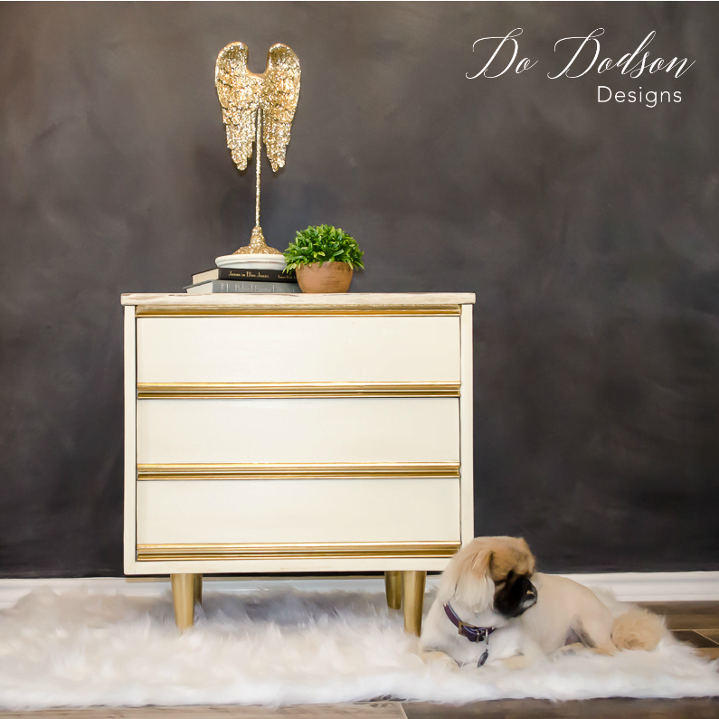 Dixie nightstand furniture makeover