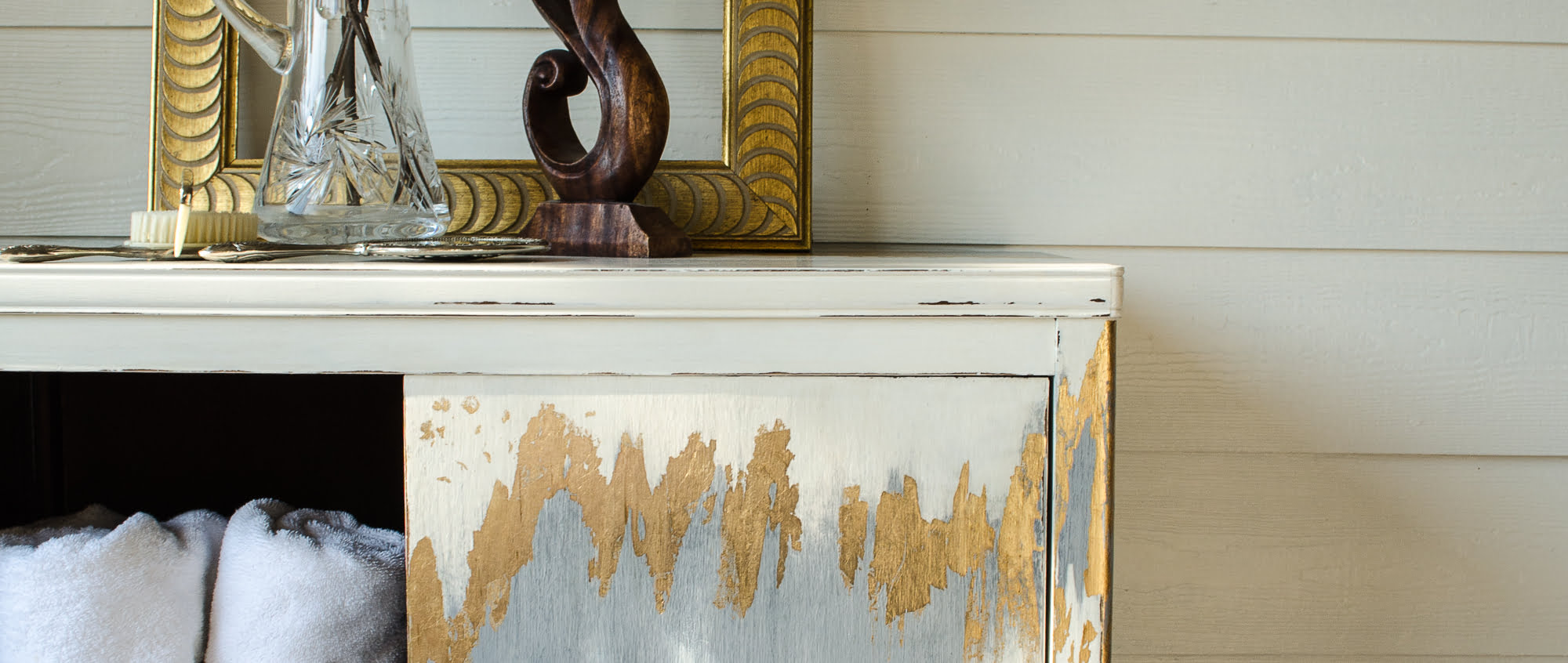 How To Add Gold Leaf On Furniture Holiday Inspiration