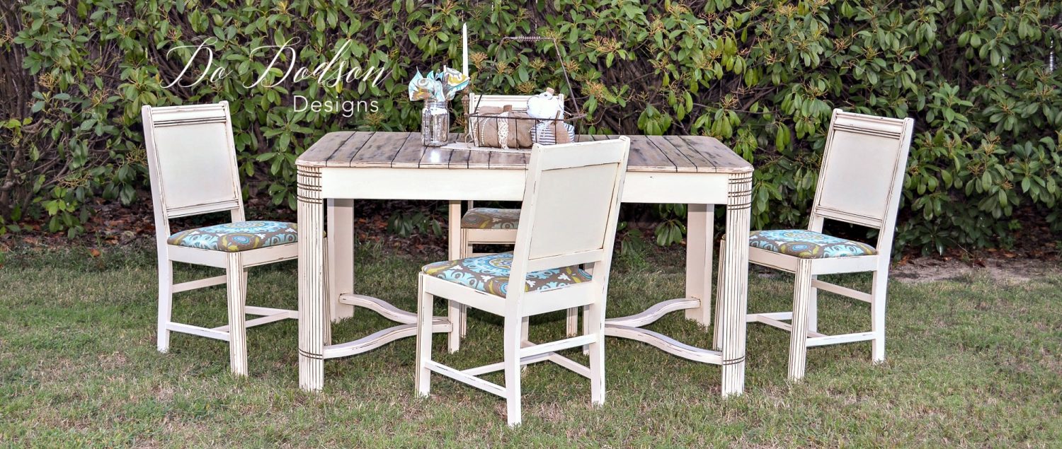 farmhouse kitchen table makeovers