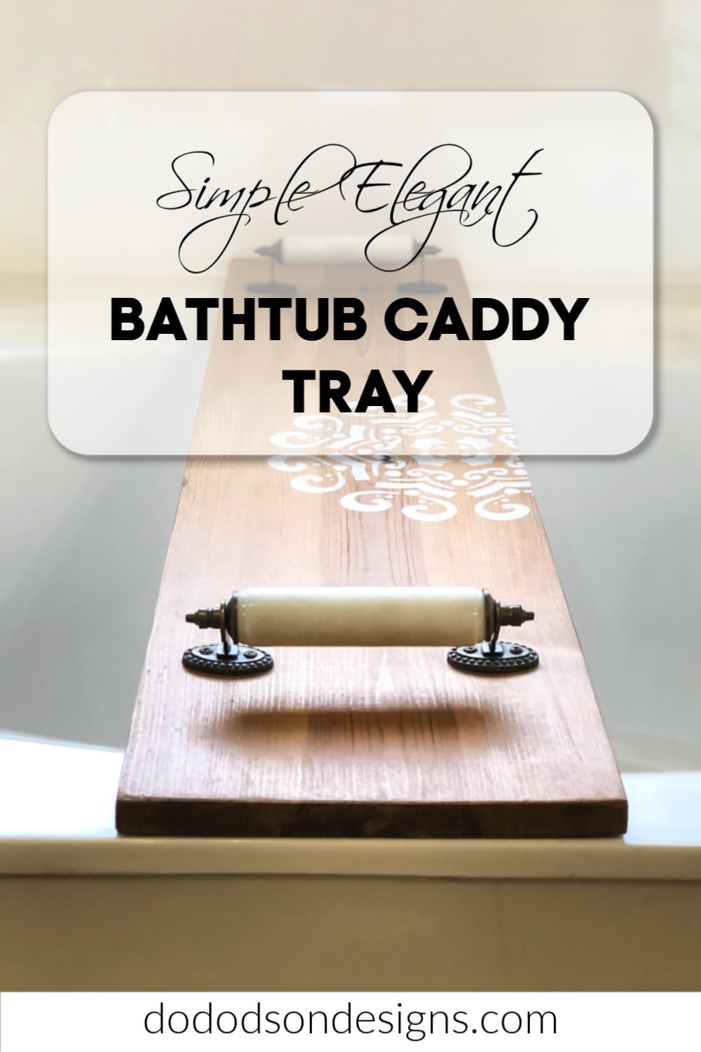 Custom Bath Caddy – The Board Guy