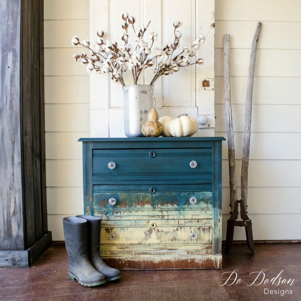 DIY hand painted furniture creations. This is a fun finishes and not hard to do.