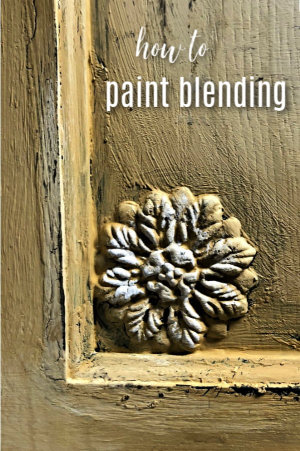 How to master paint blending on home decor.
