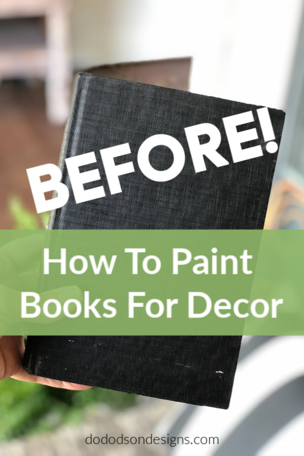  Painted books are trendy in home decor, so I thought it would be fun to add a little more character by painting them. Here are some fun, easy ways to put a personal spin on painting books to match your own style.