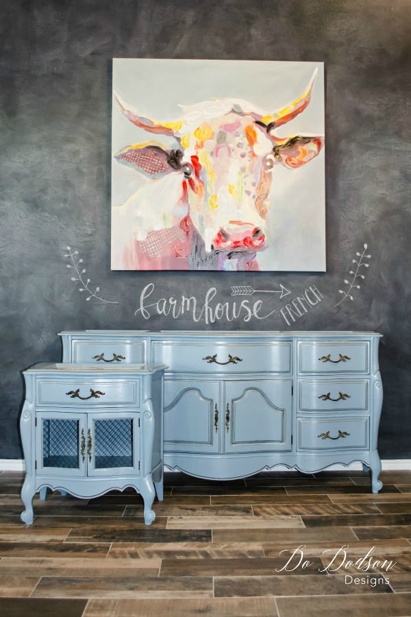 I love the look of this french farmhouse dresser. 