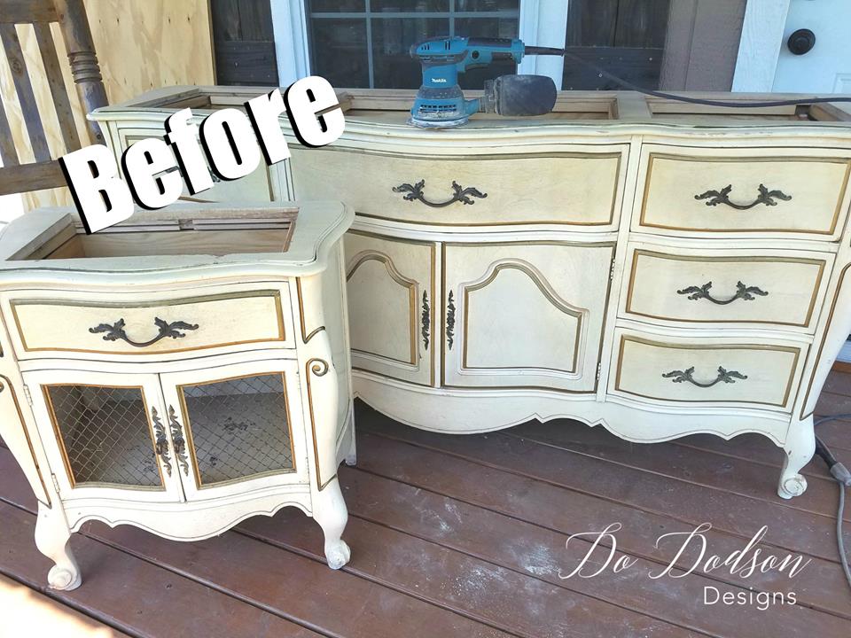 Beautiful French Farmhouse Dresser Makeover 