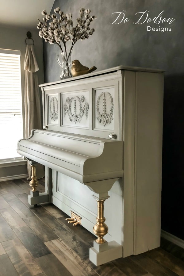 How to Paint a Piano with Chalk Paint in One Day Do Dodson Designs