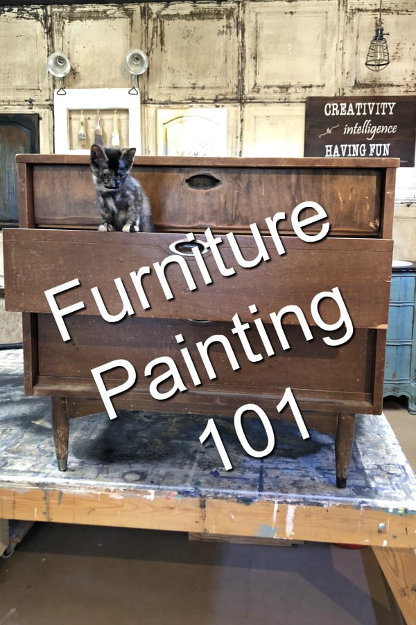 Following the basic steps of furniture painting is important if you want a beautiful finish that you can brag about.
