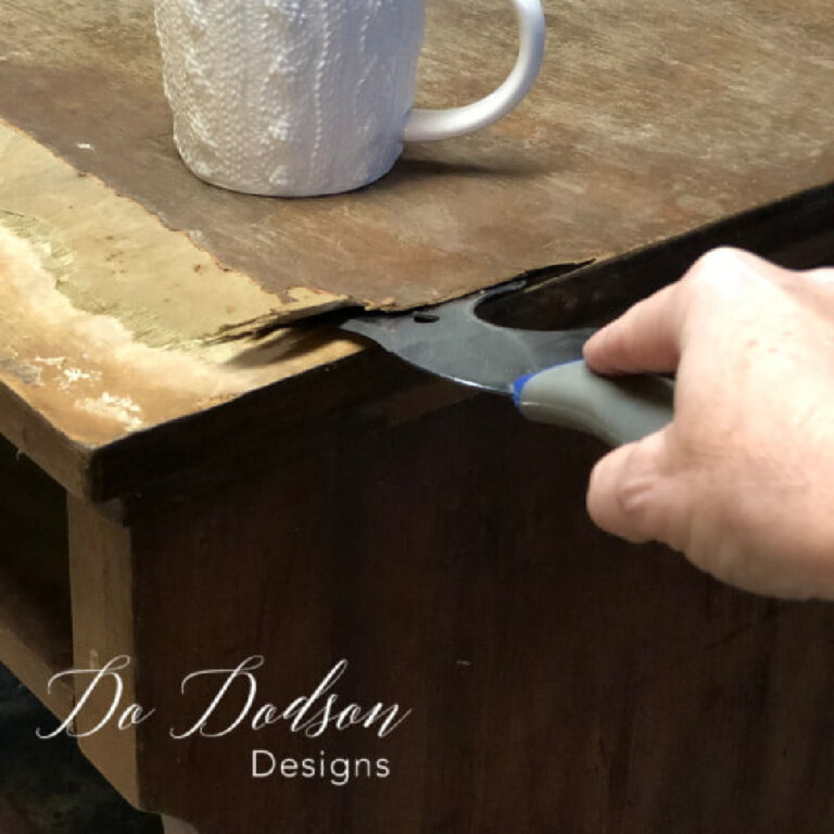 How to Remove Veneer - 4 Different Ways - Do Dodson Designs