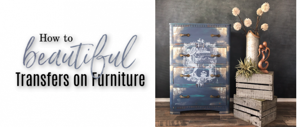 Vintage Furniture Transfers | Easy Rub-On Method - Do Dodson Designs