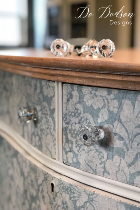 How To Decoupage Furniture | Tutorial - Do Dodson Designs