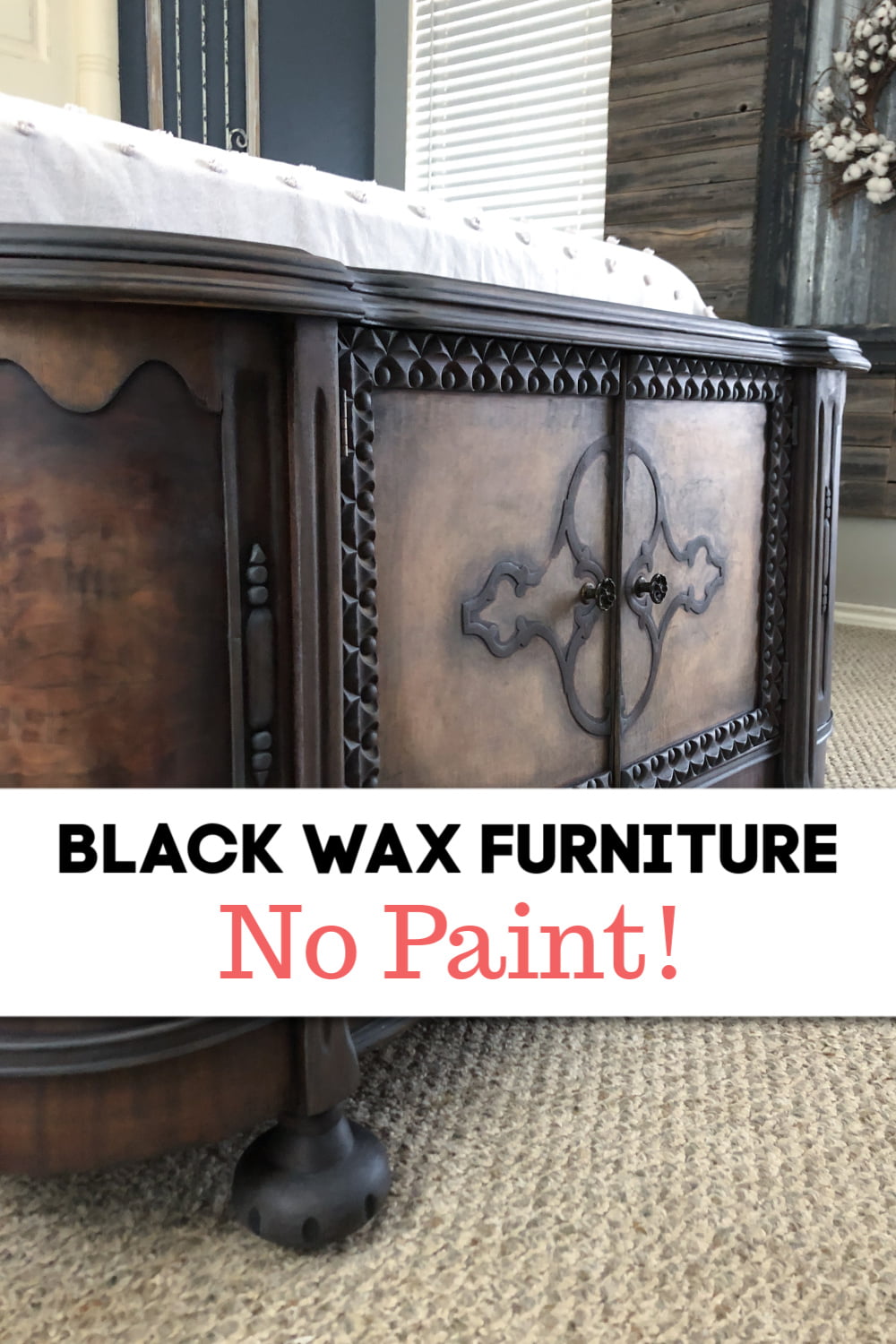 AVAILABLE! Classic ANTIQUE WAX for FURNITURE, WOODWORK, LEATHER