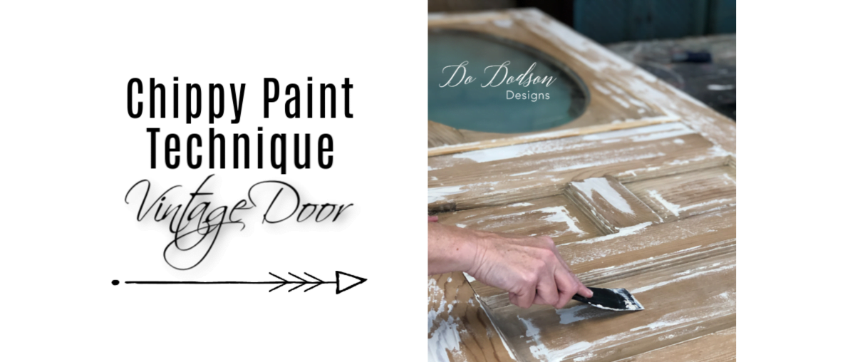 How To Paint Wood Furniture With Chippy Milk Paint - Do Dodson Designs
