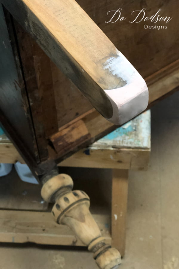 How about that chipped leg wood repair? Do you think you can do that? Of course, you can! You can see that even the jankiest furniture can be salvaged and I want to encourage you to try this technique out for yourself.