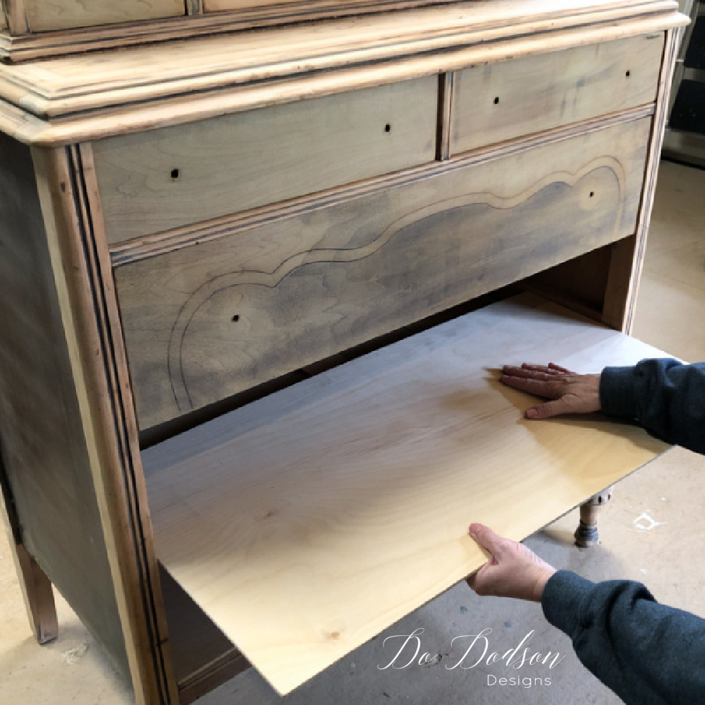 How To Add Shelves To A Dresser- Quick and Easy - Do Dodson Designs