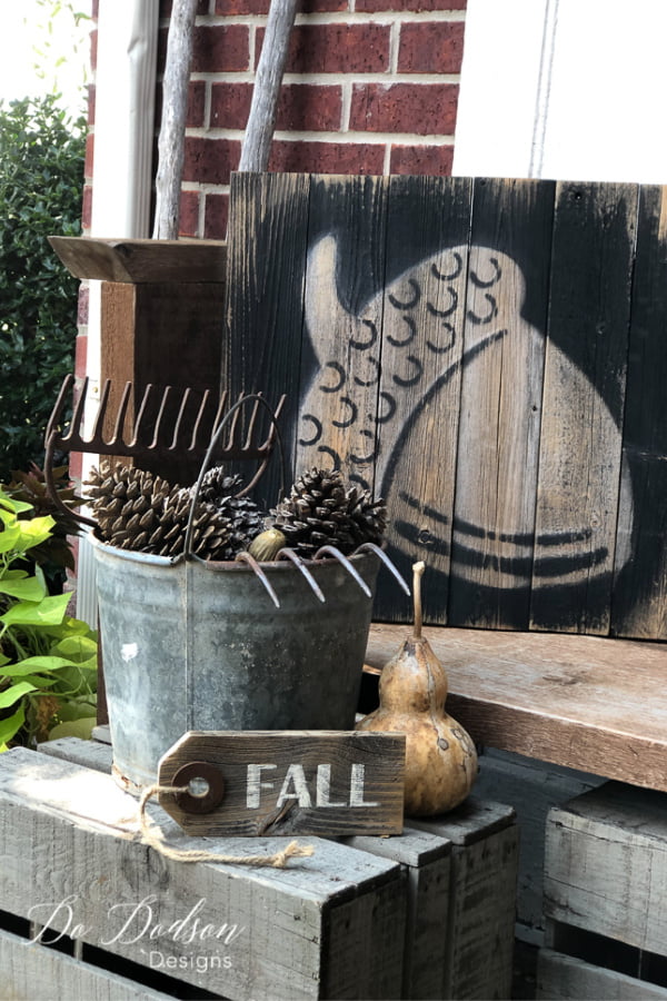 Rustic DIY Fall Decor Sign