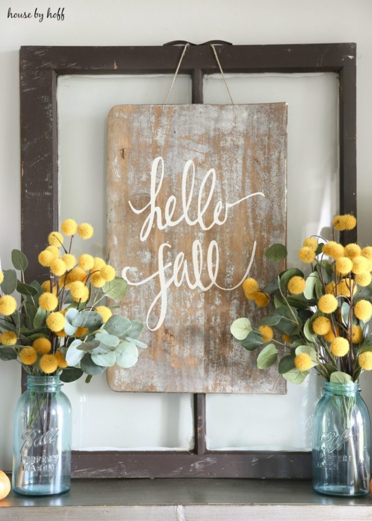 DIY Sign For Fall