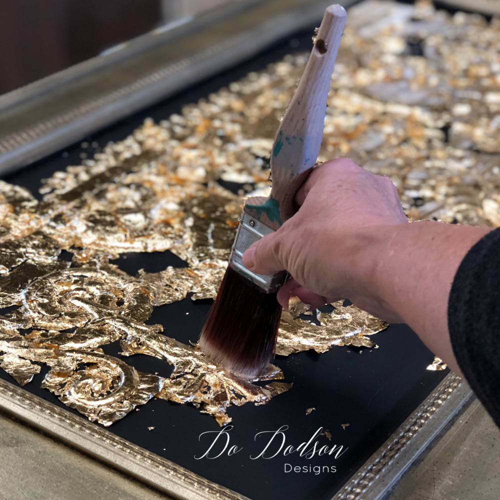 How To Apply Gold Leaf 13 