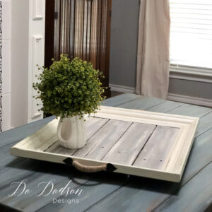 Easy DIY Picture Frame Tray - Do Dodson Designs