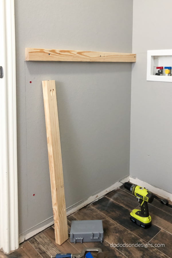 In the beginning there was a small laundry room with no storage. Come see how we added storage, character and functionality to this space. DIY Laundry room makeover 2020.