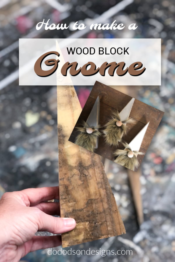 Here's how I make a wood block gnome the simple way.  Check out the video tutorial on my blog for all the details so you can DIY too. They're simply adorable! 