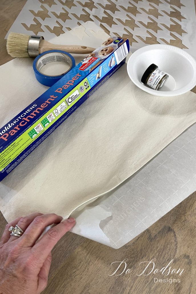 How to Use Wax Paper as an Iron on Stencil