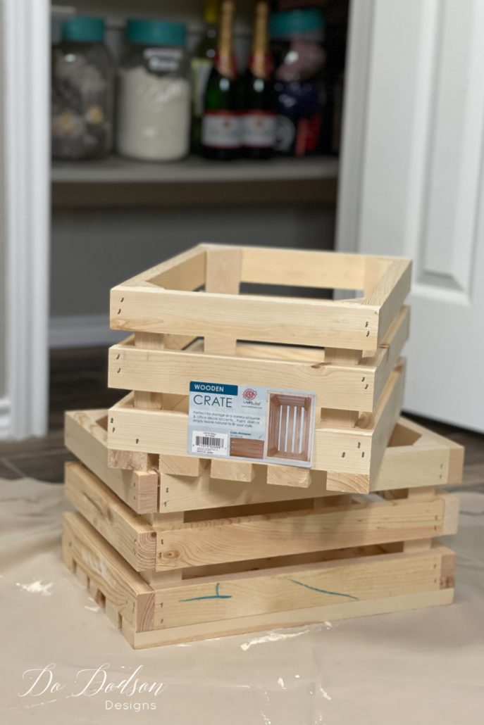 How To Make A Simple Rolling Wood Crate For Your Pantry Floor
