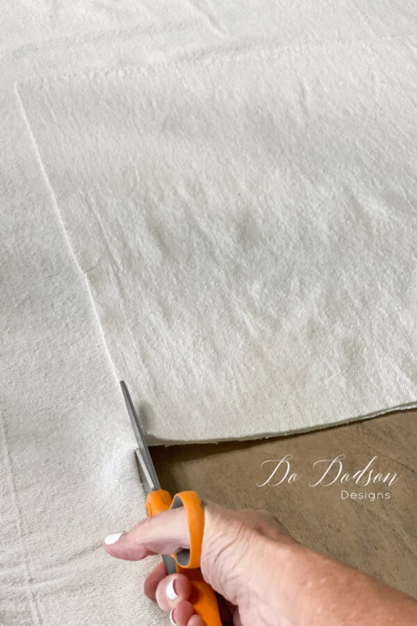 DIY Drop Cloth Napkins You'll Want To Use Everyday - Do Dodson Designs