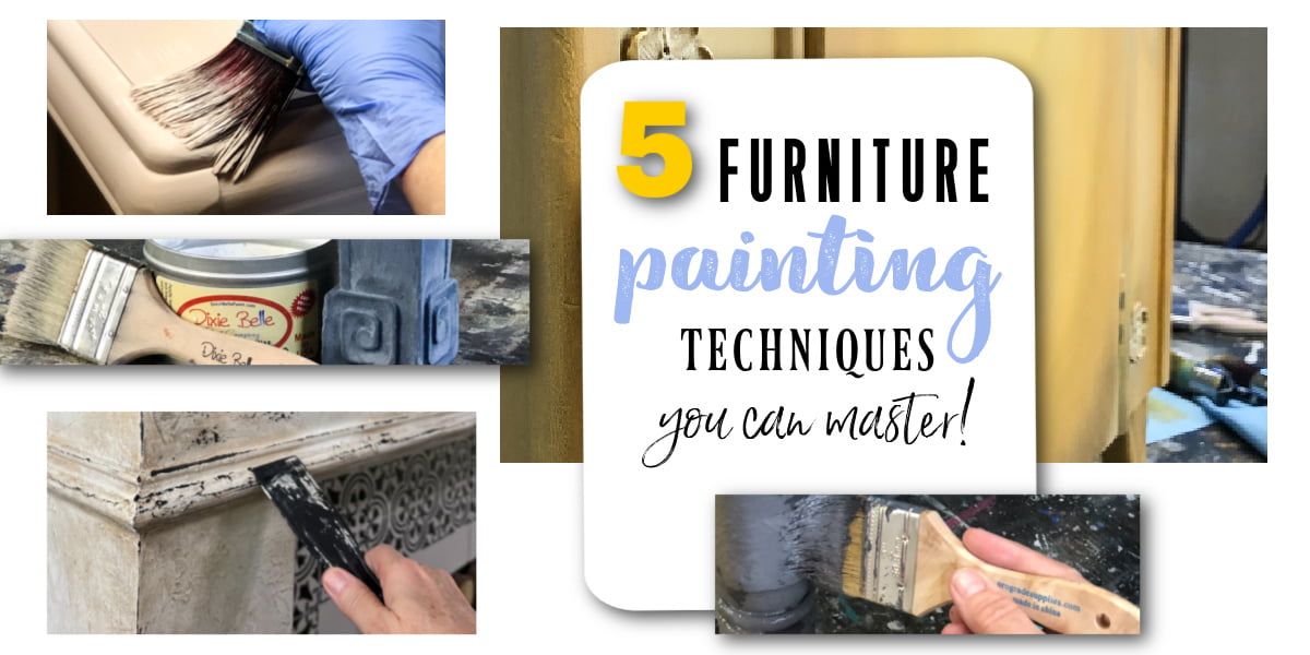 7 Different Furniture Paint Effects You Should Try