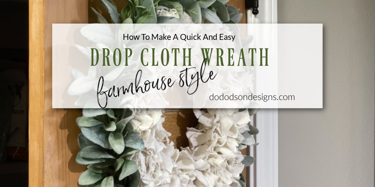 DIY Drop Cloth Napkins You'll Want To Use Everyday - Do Dodson Designs