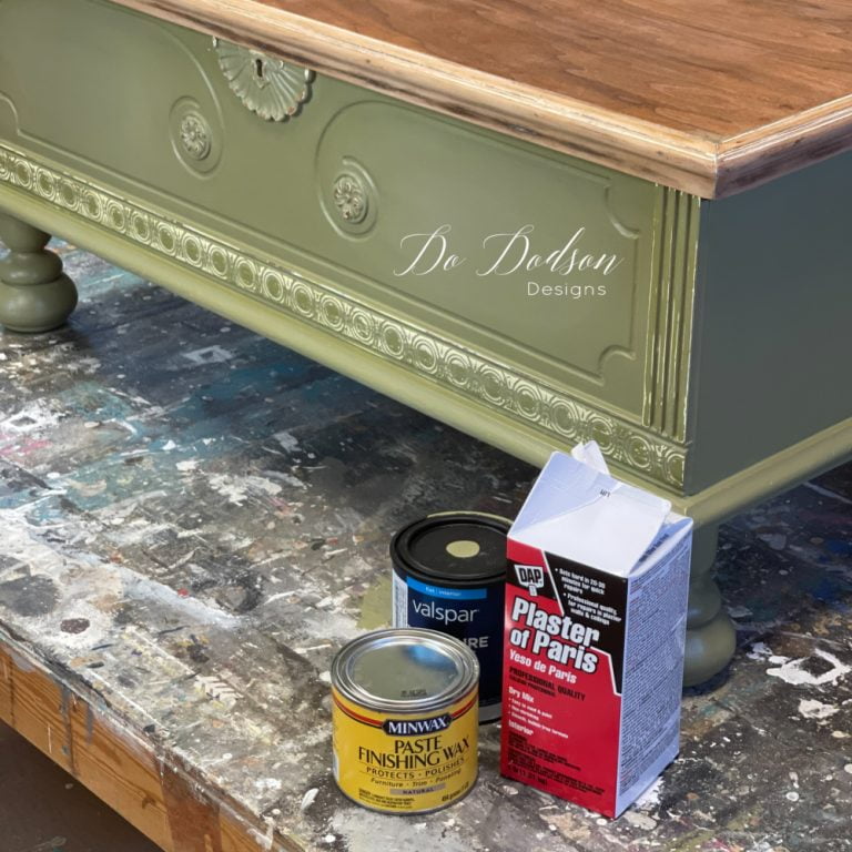 How To Make Diy Chalk Paint Recipe That S Blendable Do Dodson Designs