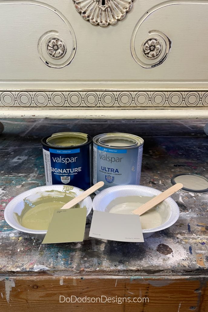 How To Make DIY Chalk Paint Recipe That's Blendable - Do Dodson Designs