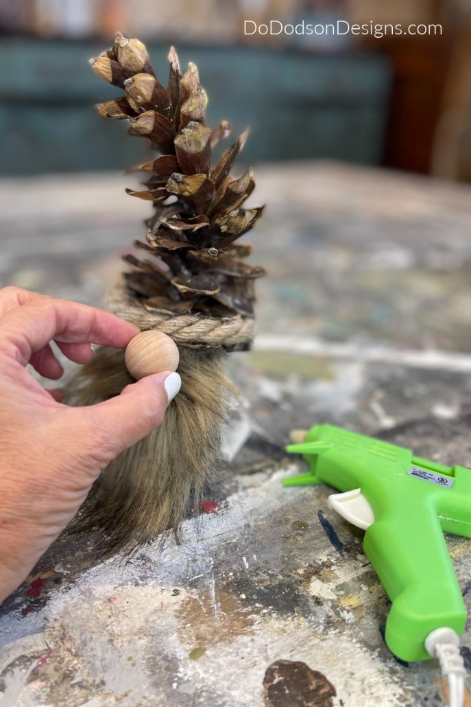 How To Make DIY Pinecone Gnomes For Christmas Decor