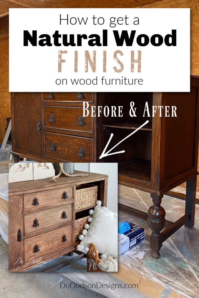 How To Get A DIY Natural Wood Finish On Furniture