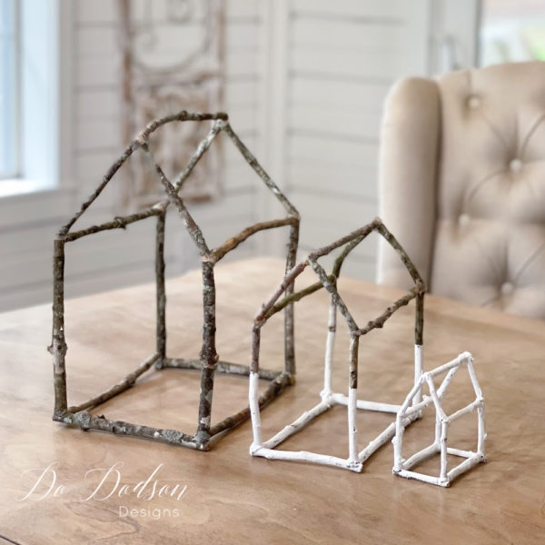 How To Make Tiny Twig Houses From A Big Tree Do Dodson Designs   DIY Twig Houses 12 600x600 