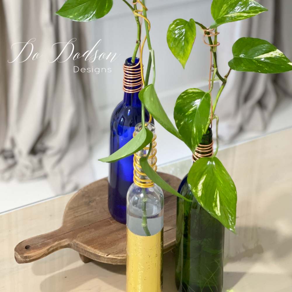 Transformations Using the Craft of Decoupage  Decoupage diy, Decoupage  glass, Wine bottle diy