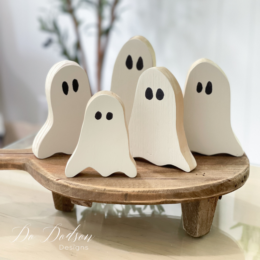 DIY Standing Ghosts