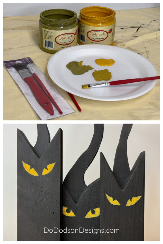 DIY Wooden Black Cat