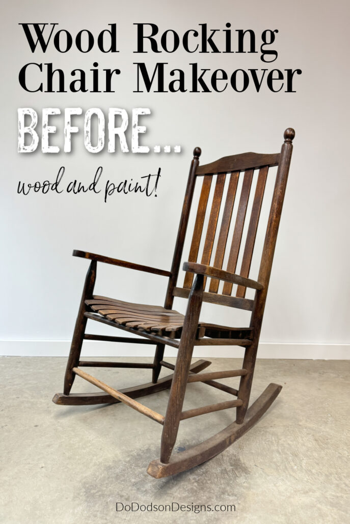 rocking chair makeover