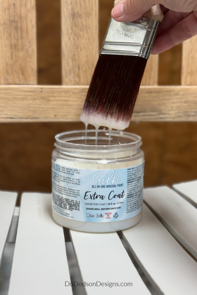 What is the best clear coat for painted wood?