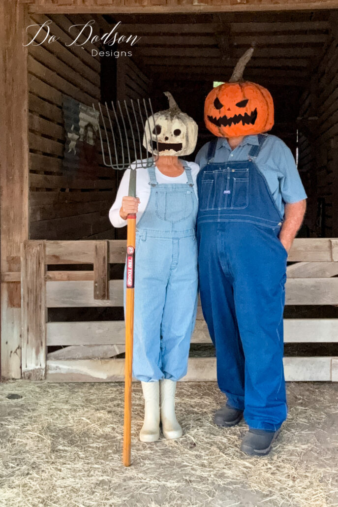 Pumpkin Head Photo Shoot