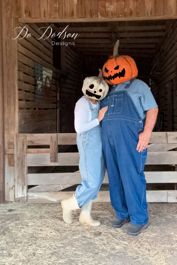 Pumpkin Head Photo Shoot