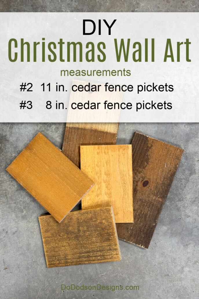 DIY Christmas Wall Art